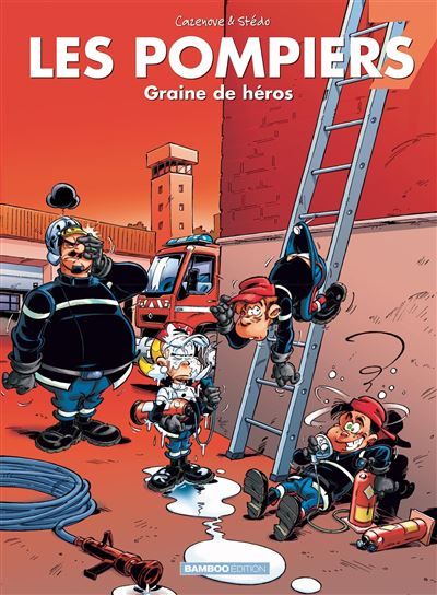 Les Pompiers - tome 07 Graine de héros -  Stédo