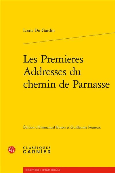 Les Premieres Addresses du chemin de Parnasse