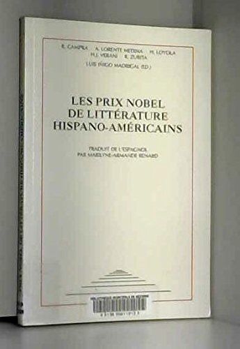 Les prix Nobel de littérature hispano-américains