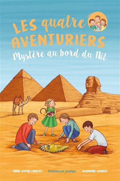 Les Quatre Aventuriers - Tome 7 Mystère au bord du Nil
