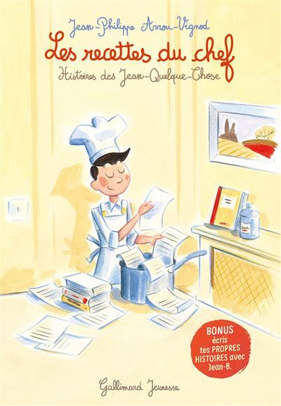 Les recettes du chef Histoires des Jean-Quelque-Chose