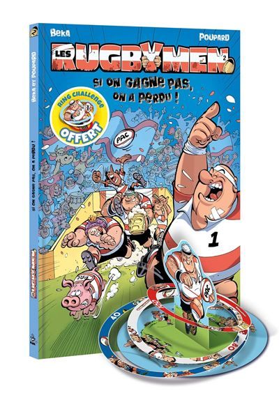 Les Rugbymen - tome 02 + ring challenge Si on gagne pas, on a perdu ! - Sylvain Fréon