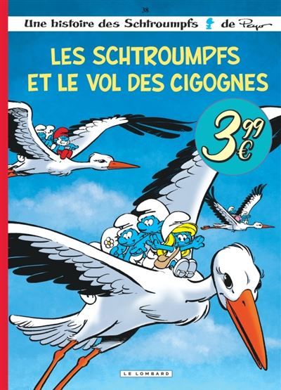 Les Schtroumpfs Lombard - Tome 38 - Les Schtroumpfs et le vol des cigognes - Miguel Díaz Vizoso