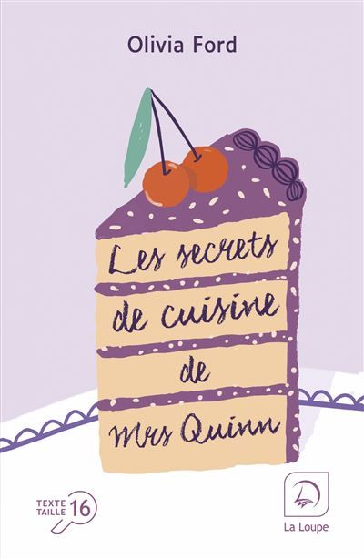 Les Secrets de cuisine de Mrs Quinn Edition en gros caractères