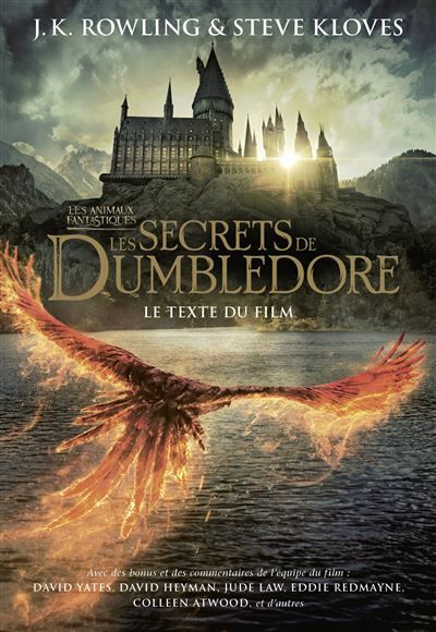 Les secrets de Dumbledore Le texte du film