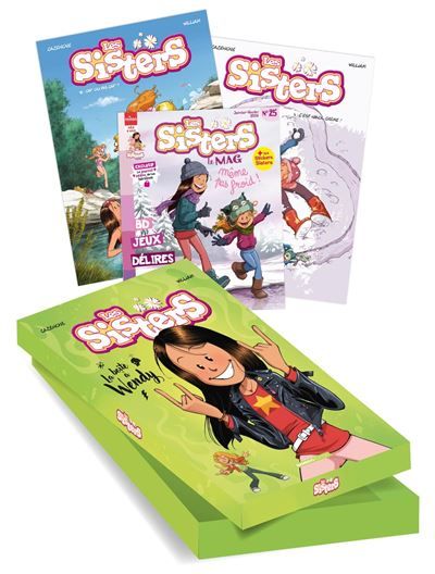 Les Sisters - La boîte à Wendy - vol. 04 et 16 + cadeau