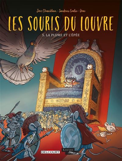 Les Souris du Louvre T05 - La Plume et l'épée La plume et l'épée