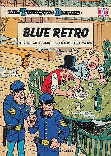 Les tuniques bleues blue retro