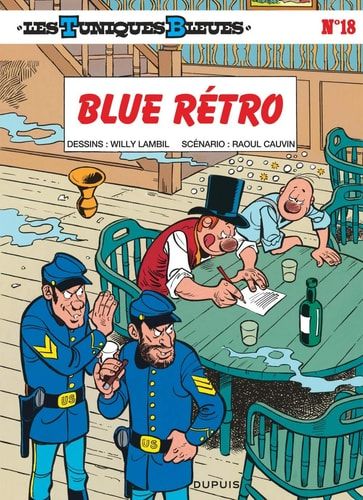 Les tuniques bleues Blue retro