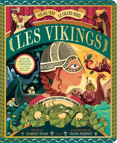 Les vikings - Plus de 80 volets à soulever et d'autres rabats cachés en dessous ! 80 volets a soulever