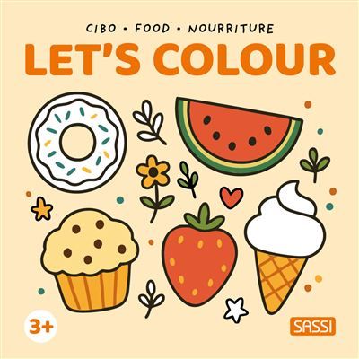 Let's colour - La nourriture