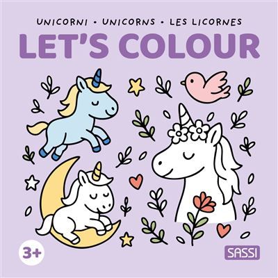Let's colour - Les licornes