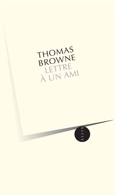 Lettre a un ami
