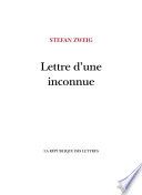 Lettre d'une inconnue