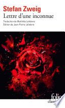 Lettre d'une inconnue (édition enrichie)