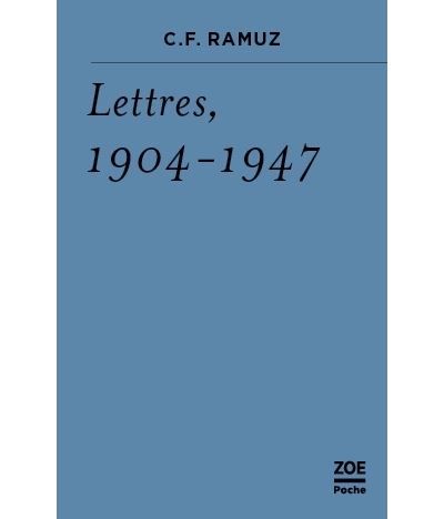 Lettres, 1904-1947