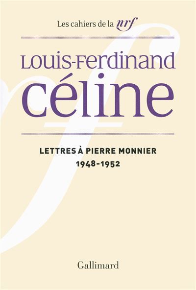 Lettres à Pierre Monnier (1948-1952)