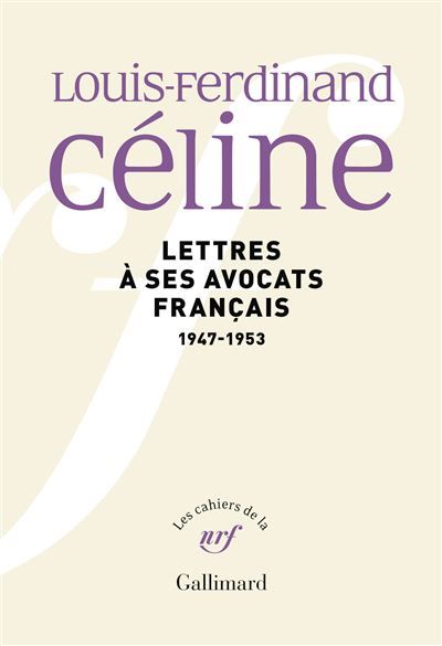 Lettres à ses avocats français Albert Naud et Jean-Louis Tixier-Vignancour, 1947-1953