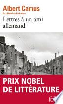 Lettres à un ami allemand