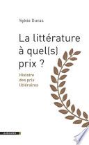 Littérature à quel (s) prix