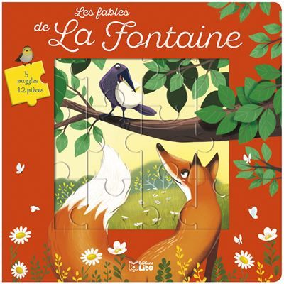 Liv puz 12p fables de fontaine