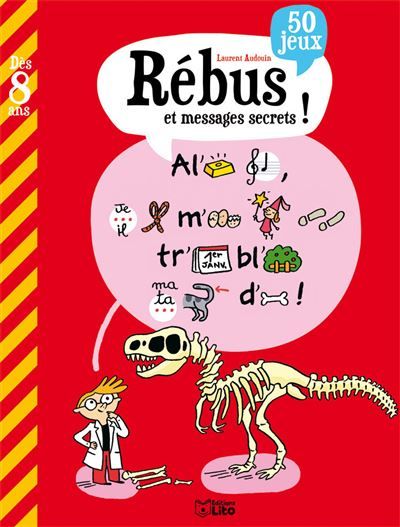 Livre jeux rebus messages secr 50 jeux