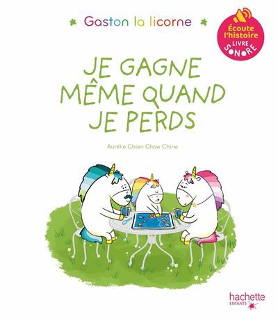 Livre son - Les émotions de Gaston - Je gagne même quand je perds
