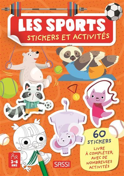 Livres d'activités - Les sports