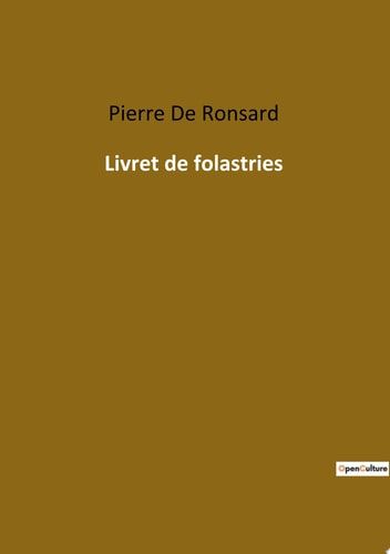 Livret de folastries