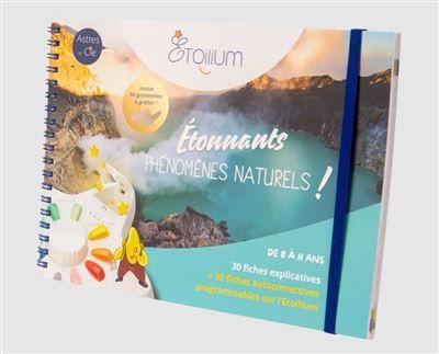 Couverture de Livret Étonnants phénomènes naturels ! par Collectif, Collectif,