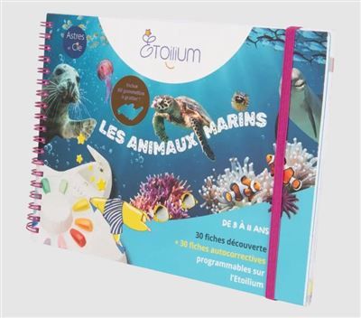 Couverture de Livret Les animaux marins par Collectif, Collectif,