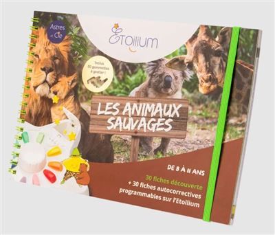 Couverture de Livret Les animaux sauvages par Collectif, Collectif,