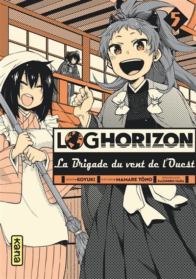 Log Horizon la brigade du vent de l'ouest - Tome 5