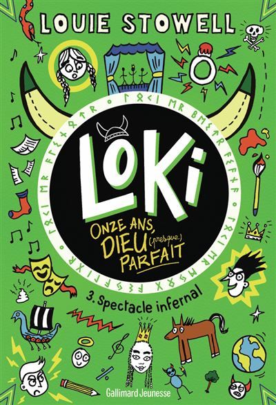 Loki, 11 ans, Dieu (presque) parfait Spectacle infernal - Louie Stowell