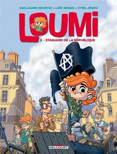 Couverture de Loumi T02 - Stagiaire de la République par Guillaume Meurice