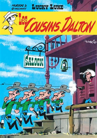 Lucky Luke - Tome 12 - Les Cousins Dalton -  Morris
