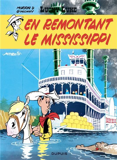 Lucky Luke - Tome 16 - En remontant le Mississippi -  Morris