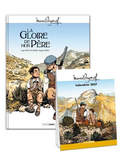 M. Pagnol en BD - histoire complète + calendrier 2027 offert - Sandrine Cordurie