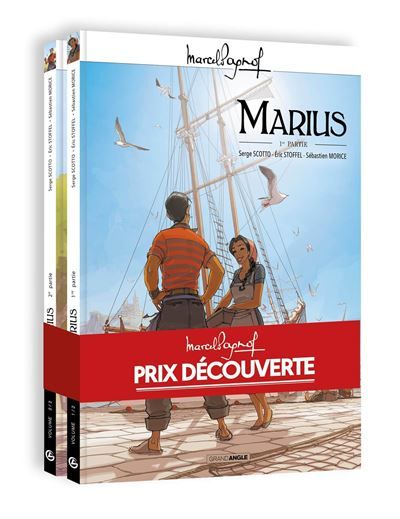 M. Pagnol en BD : Marius - pack promo vol. 01 + vol. 02 - Sébastien Morice