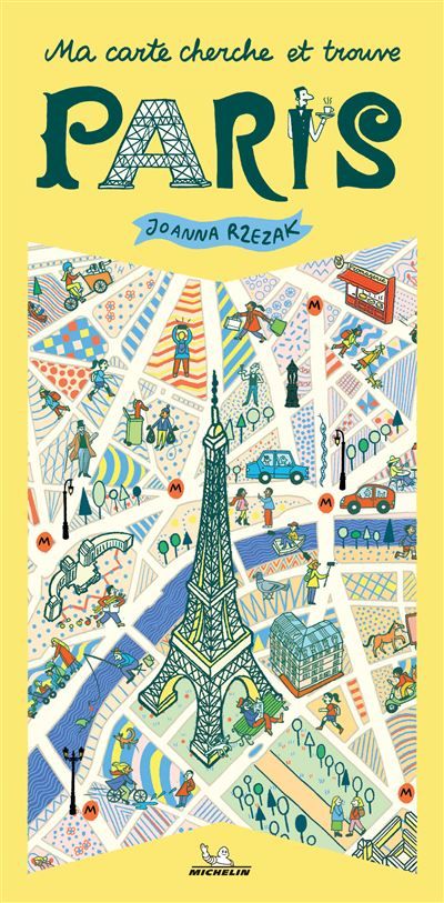 Ma carte cherche et trouve Paris -  -  Collectif - Michelin