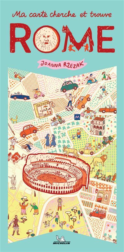 Ma carte cherche et trouve Rome -  -  Collectif - Michelin
