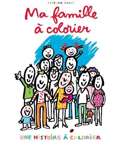 Ma famille a colorier