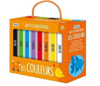 Couverture de Ma petite bibliothèque. Les couleurs Coffret 8 Volumes par Matteo Gaule