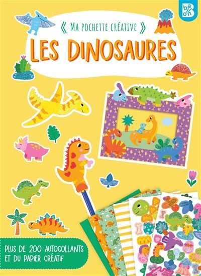 Ma pochette créative - Les dinosaures
