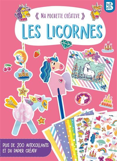 Ma pochette créative - Les licornes