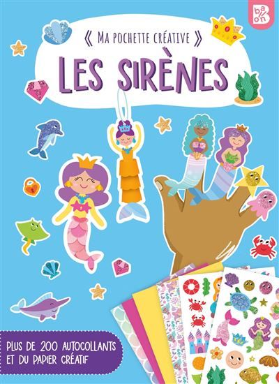 Ma pochette créative - Les sirènes