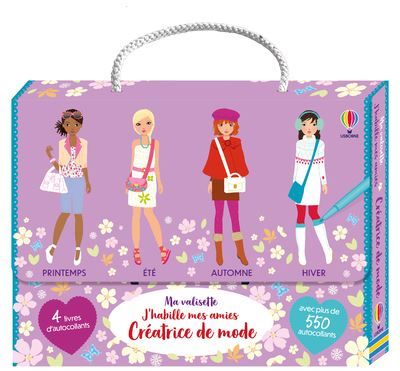 Ma valisette J'habille mes amies Créatrice de mode - Dès 7 ans 4 Volumes