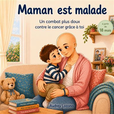 Couverture de Maman est malade Un combat plus doux contre le cancer grâce à toi - Audrey Lozano - Books On Demand par…