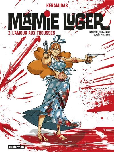 Couverture de Mamie Luger (Tome 2) - L'Amour aux trousses par Nicolas Kéramidas
