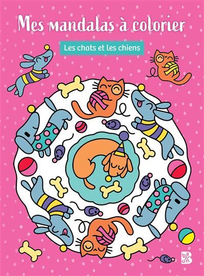 Mandalas Les chats et les chiens